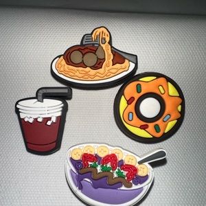 Food croc charms
